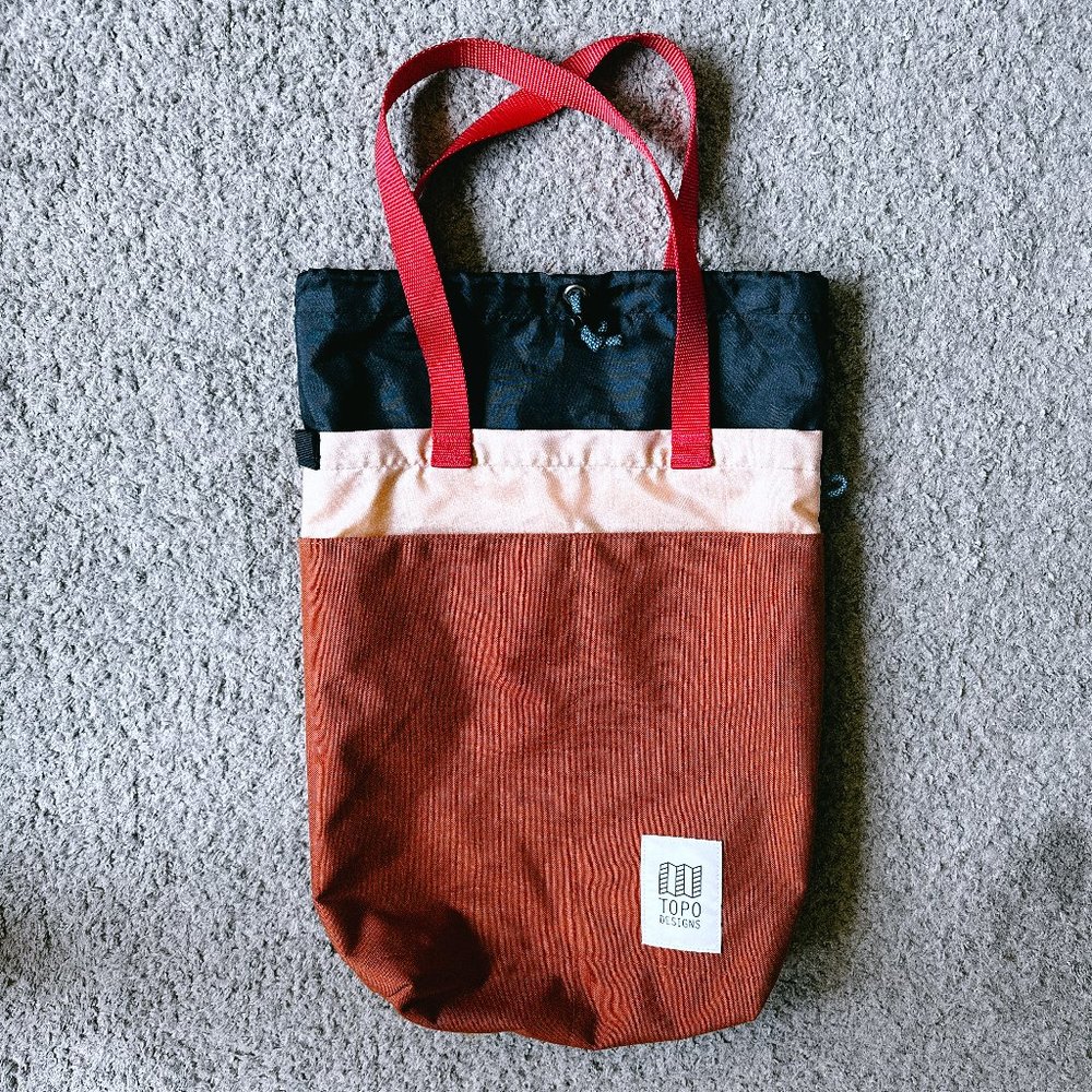 Topo Designs Cinch Tote Bag (Rare Model and Color)